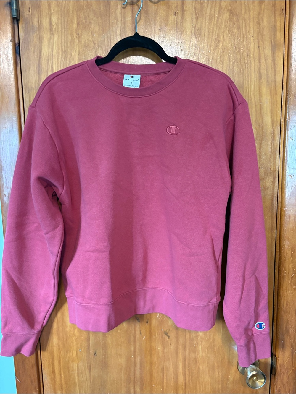 NWOT Champion Women's Crewneck Sweatshirt in Red/Redwood - Size S